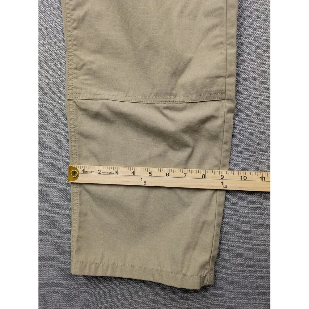 5.11 Tactical Cargo Pants Mens 30x30 Beige Ripstop Workwear Outdoor Utility